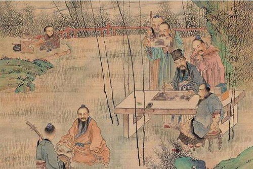 唐伯虎与狂生张灵