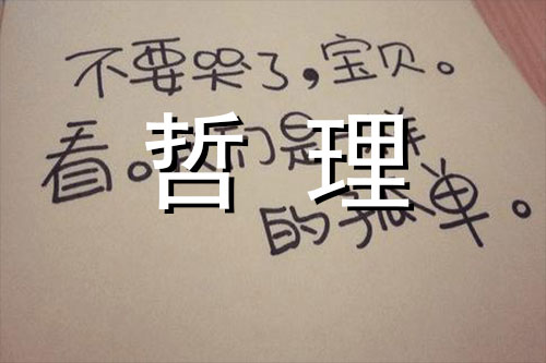 别人的幸福也许正是自己的坟墓