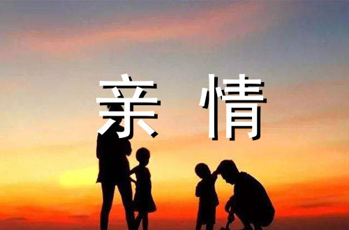 难忘的亲情1500字